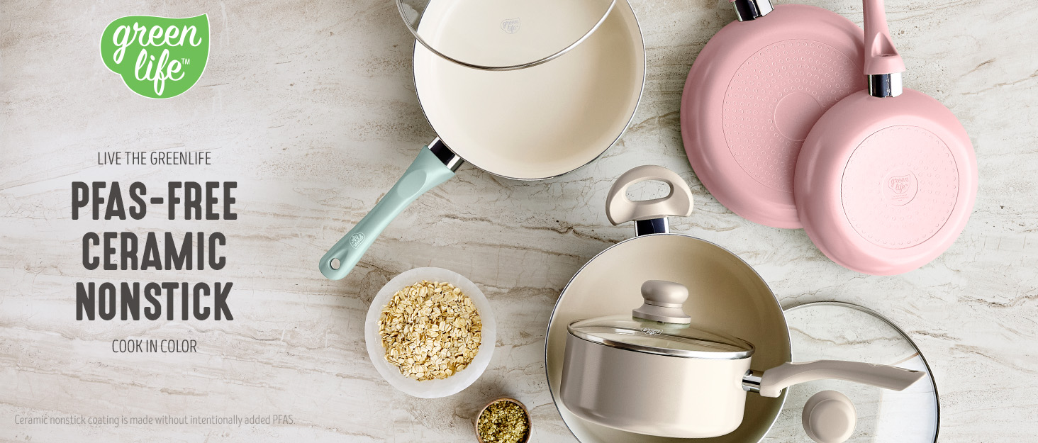 greenlife, bloom, cookware, nonstick, pfas-free
