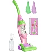 Toddler Vacuum Toy That Works with Lights & Sounds, Pretend Play Toy Vacuum for Toddlers 3-5 Year...