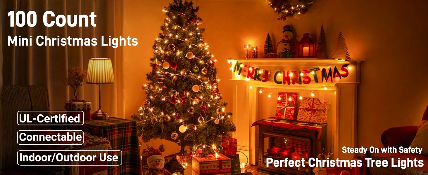 white christmas lights