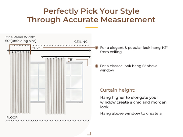 linen blackout curtains