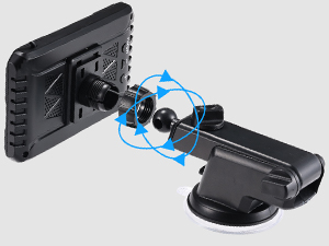 360° adjustable