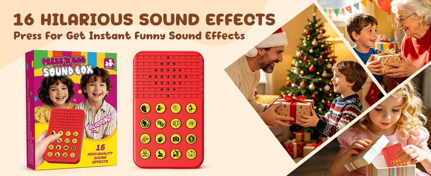 16 HILARIOUS SOUND EFFECTS MACHINE