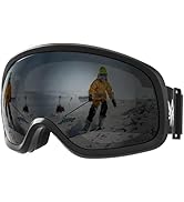 AzureWings Ski Goggles Over Glasses with Dual lens, Anti-fog Anti-UV Snow Goggle for Men Women Yo...