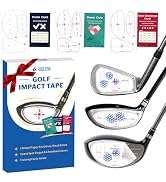 FODESAN No-Residue Golf Impact Tape – 2026 Innovative High-Resolution Strike Stickers – Instant S...