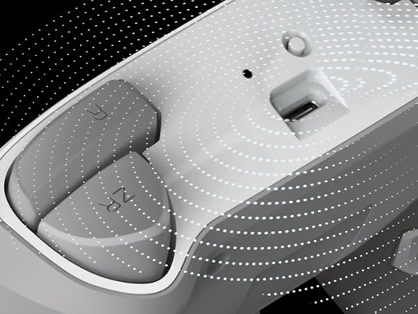 Graphic image to showcase the controller's wireless connectivity.