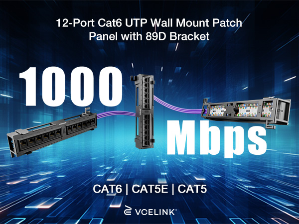 12 port patch panel