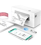 vretti Bluetooth Shipping Label Printer - 4x6 Thermal Printer for Shipping Packages and Small Bus...