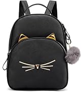 PRLINJSK Mini Backpack for Girls Teens Women Small Cat Backpack Purse | Cute Birthday Gift