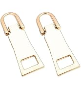 2Pcs Zipper Pull Replacement Zipper Repair,Zipper Slider Pull Tab, for Luggage Backpack Jacket Su...