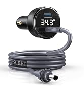WXPSKY 100W Car Charger for Starlink Mini, 12V-24V DC Power Adapter with 67W USB-C & 30W USB-A Po...