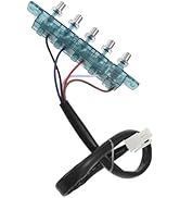 DOITOOL Universal Kitchen Range Hood Switch Button Replaceable 5-Button Control Panel for Ventila...