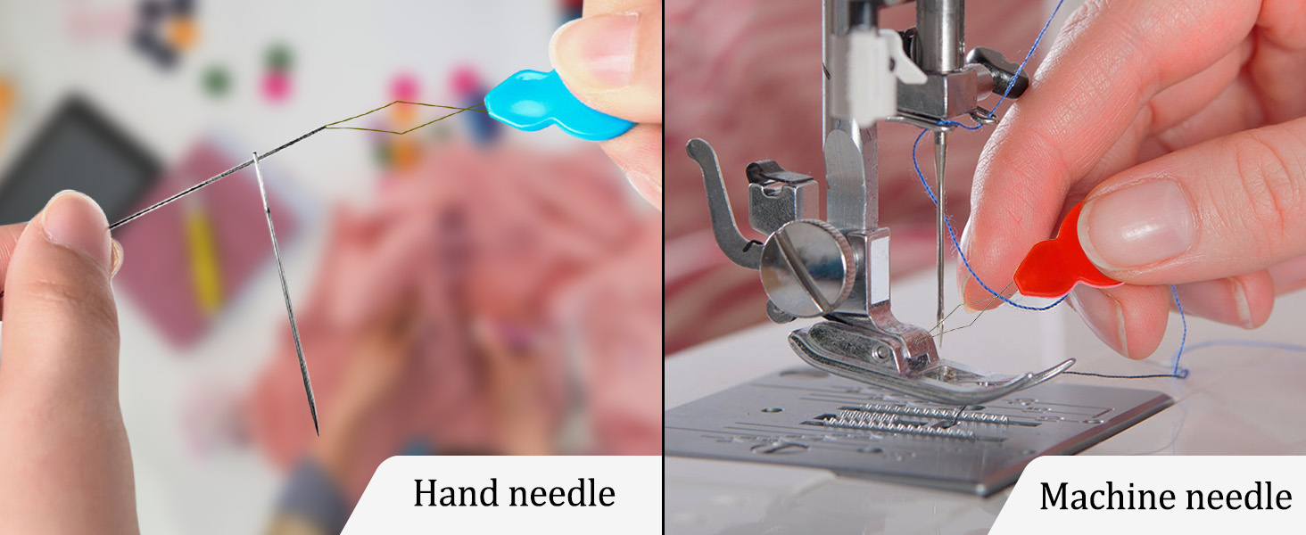 Plastic Needle Threaders for Hand Sewing