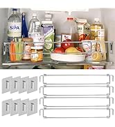 Awelov RV Refrigerator Bars 4 Pcs 12.4"-22.52" Adjustable Stainless Steel RV Fridge Tension Rods ...