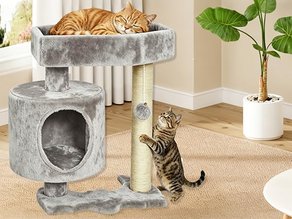 cat tree; cat tower; cat tree tower; cat tower with scratching post; cat trees; cat tree for indoor