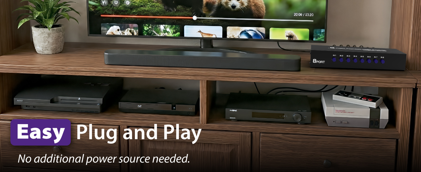 easy plug and play