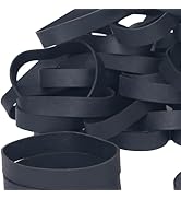 Size #84 Tactical Rubber Bands,Foshine-elastic band Black size 84 rubber band 50pcs heavy duty wi...