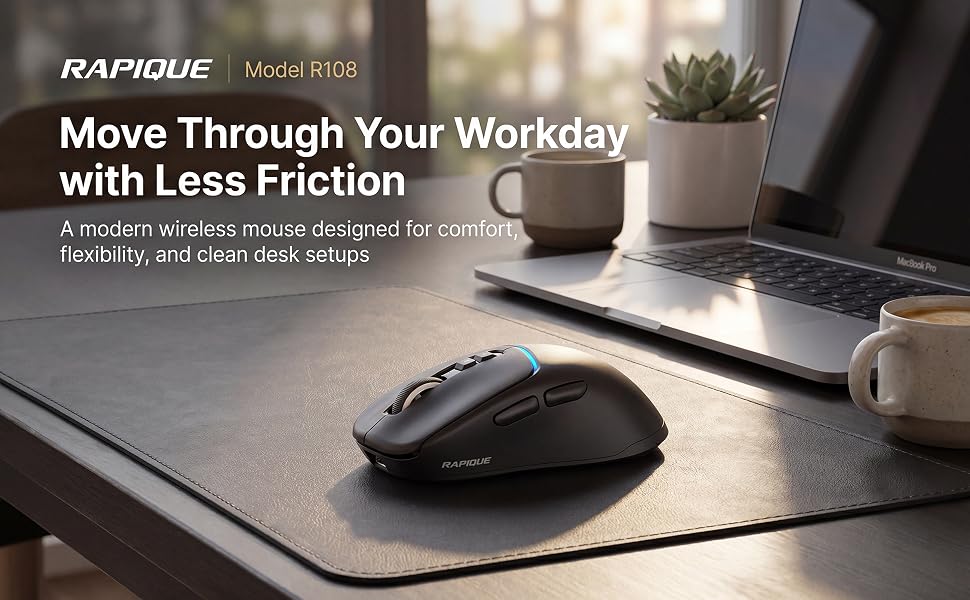 R108 Bluetooth Wireless Mouse