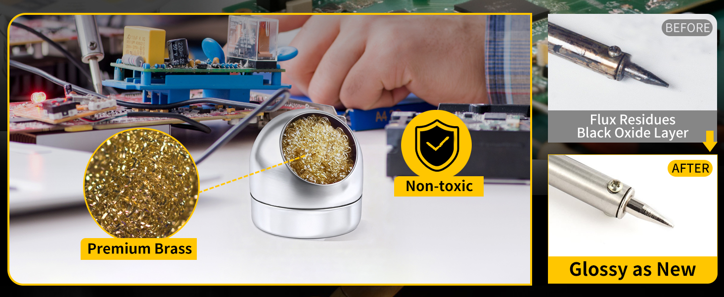 Soldering Tip Cleaner Solder Tip Cleaning