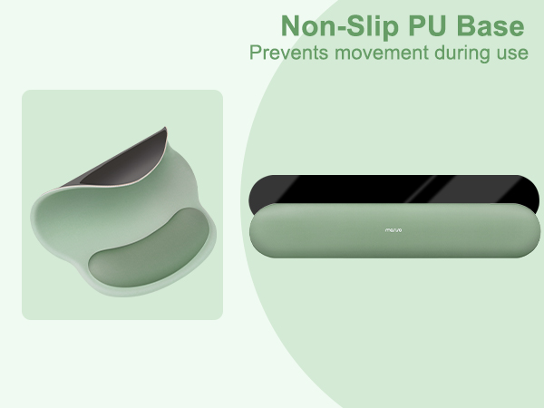 Ergonomic Memory Foam Wrist Rest for Laptop, Computer