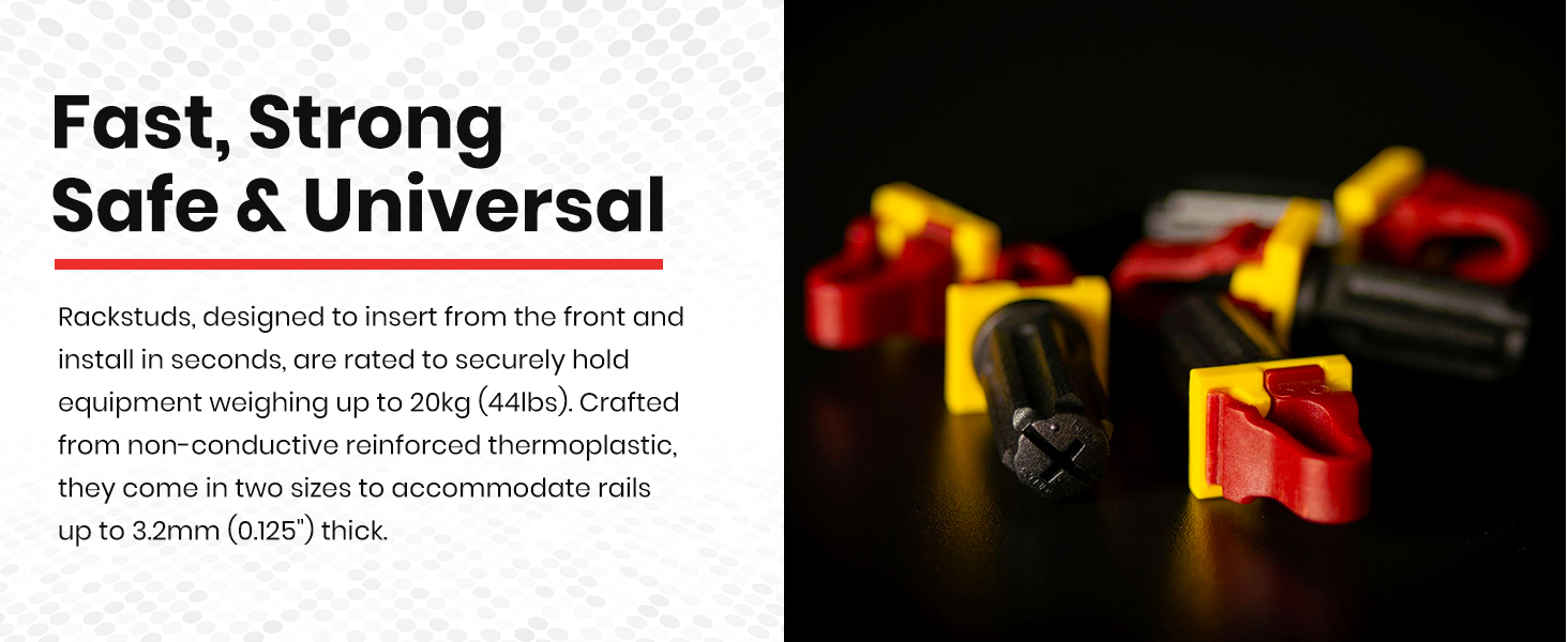 rackmount switch wall power pc mounting tool storage m6 splitter barbell coshh studs stand van bar