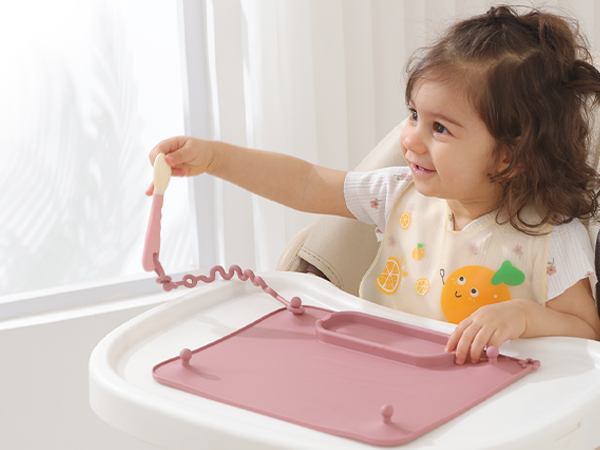 Silicone Baby spoons