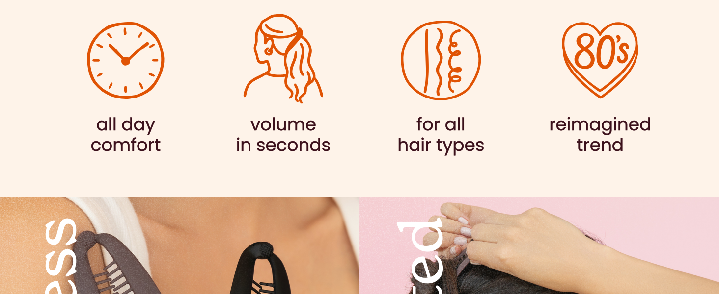 hair styling accessories hair clips for women volumizing hair clips large hair clips hair clip