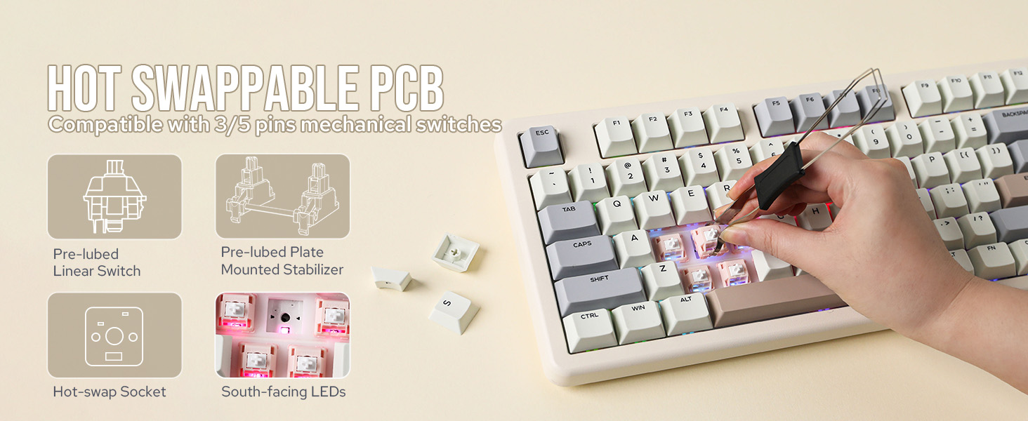 galaxy70 wireless gaming keyboard