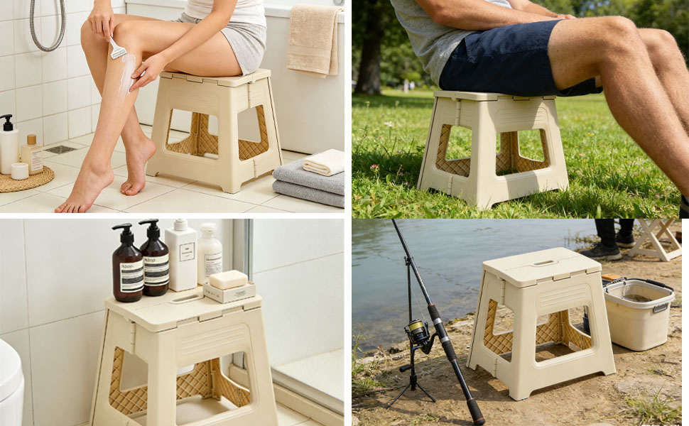 leg shaving shower foot rest