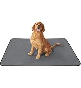 Eterish Reusable Washable Pee Pads for Dogs Extra Large 65'' x 48'' 2 Pack/72'' x 72'' 1 Pack, Wa...