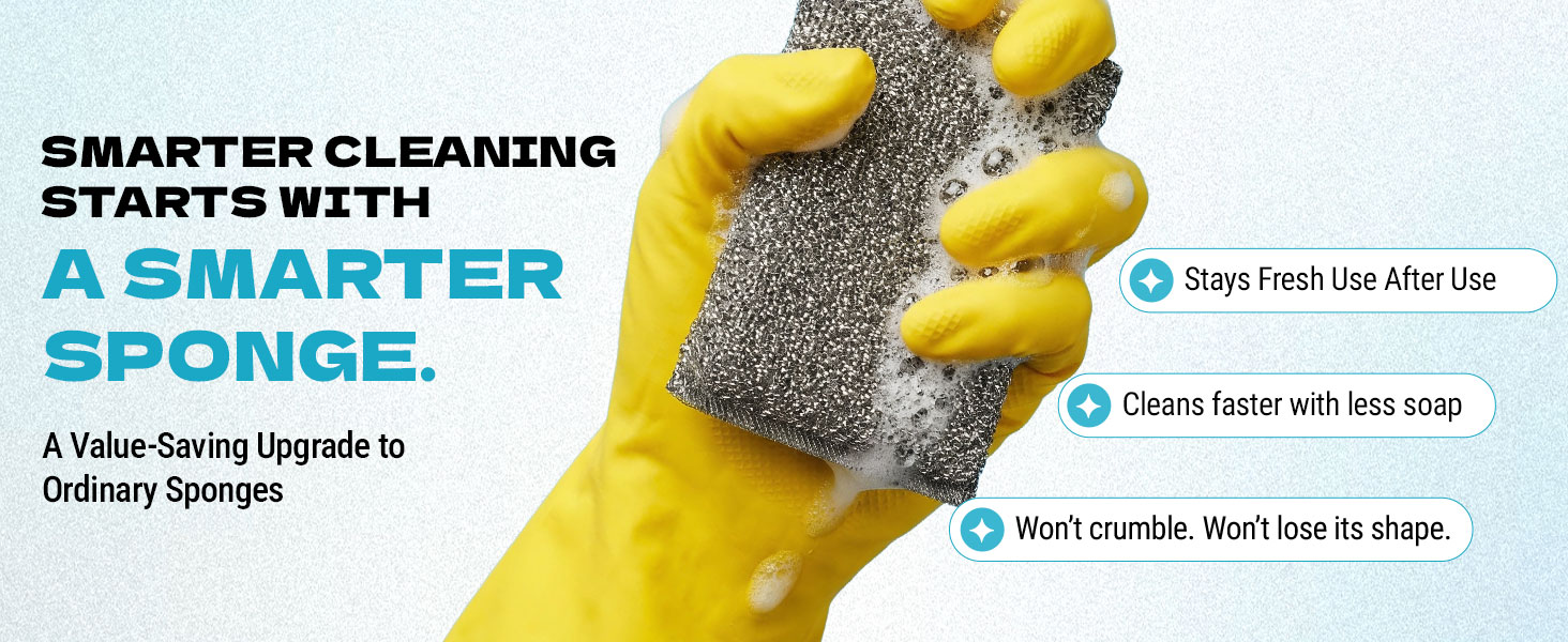 scrubbing sponges kitchen cleaning sponges sos pads cleaning pads non scratch dish wash sponge