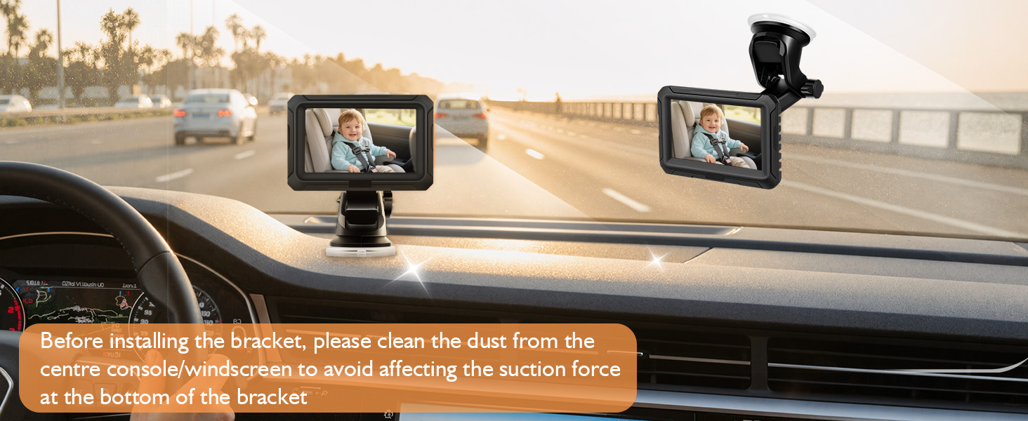 car seat camera for baby rear facing