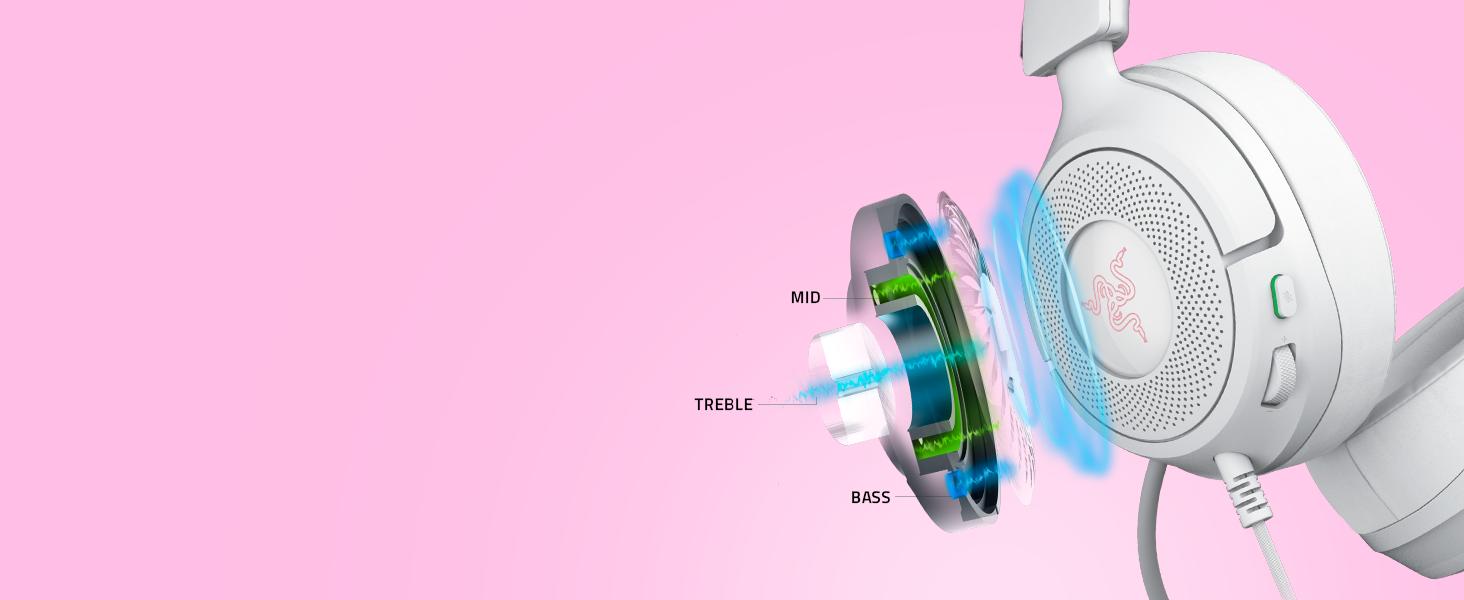 The flushed retractable mic captures incredible detail, making you sound clear, rich and natural.