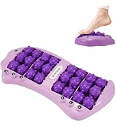 solfree Foot Roller Massager for Plantar Fasciitis Pain Relief, Large Size Under Desk Feet Massag...