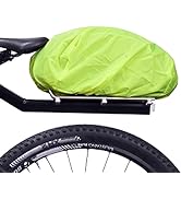 JSAHAH 20L Bicycle Rear Rack Rain Cover Bike Trunk Rain Cover Green