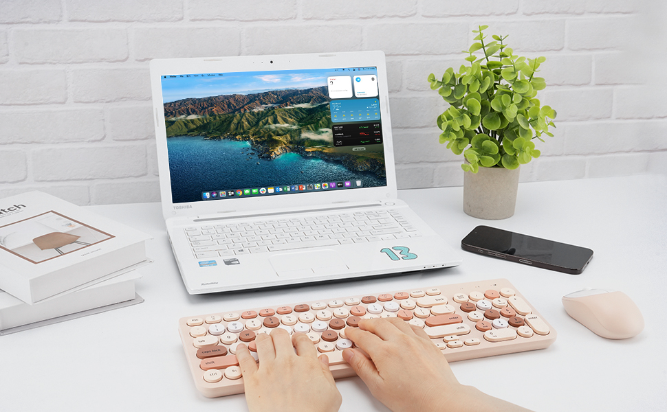 Wireless Keyboard and Mouse Combo
