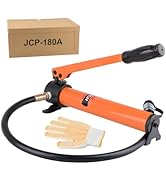 HZLZRZ CP-180 Hydraulic Pump Hand Operated Pump Hydraulic Hand Pump Manual Pump for Porta Power a...