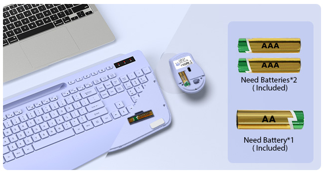 quite keyboard and mouse wireless