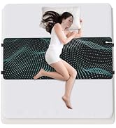 Grounding Mat for Bed - Earth Grounding Mats, PU Leather Grounded Pad for Improve Sleep, Relaxati...