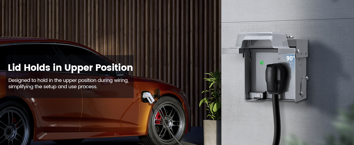 30 AMP RV Outlet Box Weatherproof