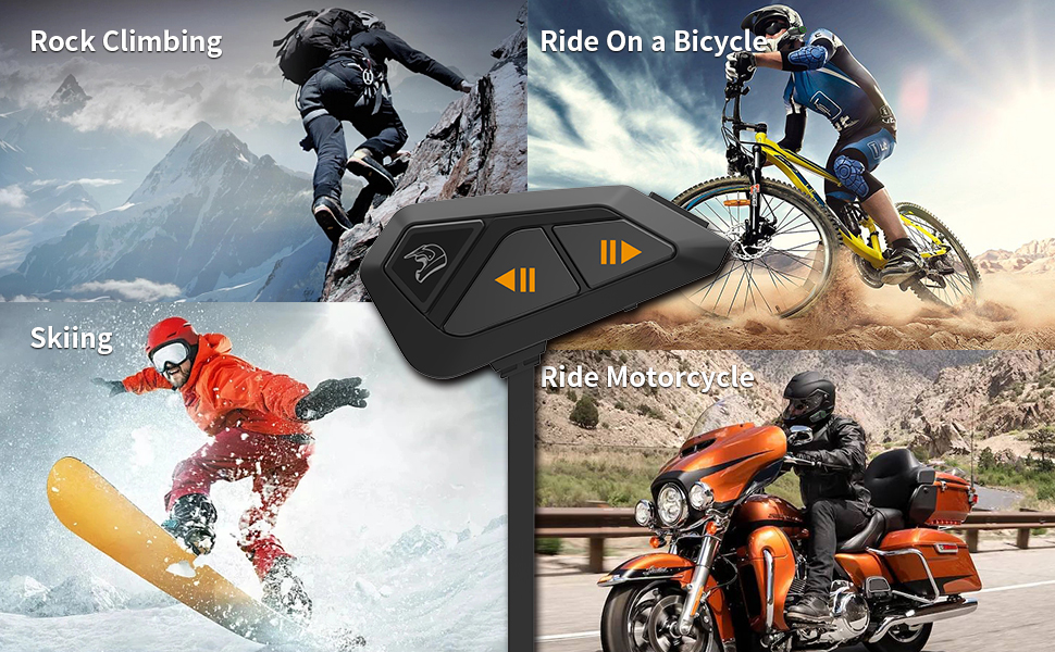 FreedConn FG Motorcycle Bluetooth Headset
