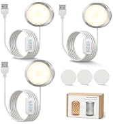 Cxydm 3PCS 3D Printer LED Lamp Kit 001 3-Color DIY Light Kit for Bambu Lab | 12-LED Dimmable with...