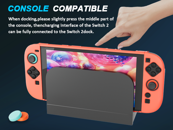 nintendo switch 2 accessories switch 2 clear case