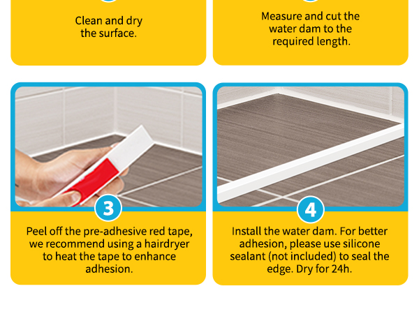 Shower Water Dam