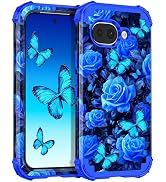 Miqala for Google Pixel 10a Case,Glow in The Dark Three Layer Heavy Duty Shockproof Full Body Pro...