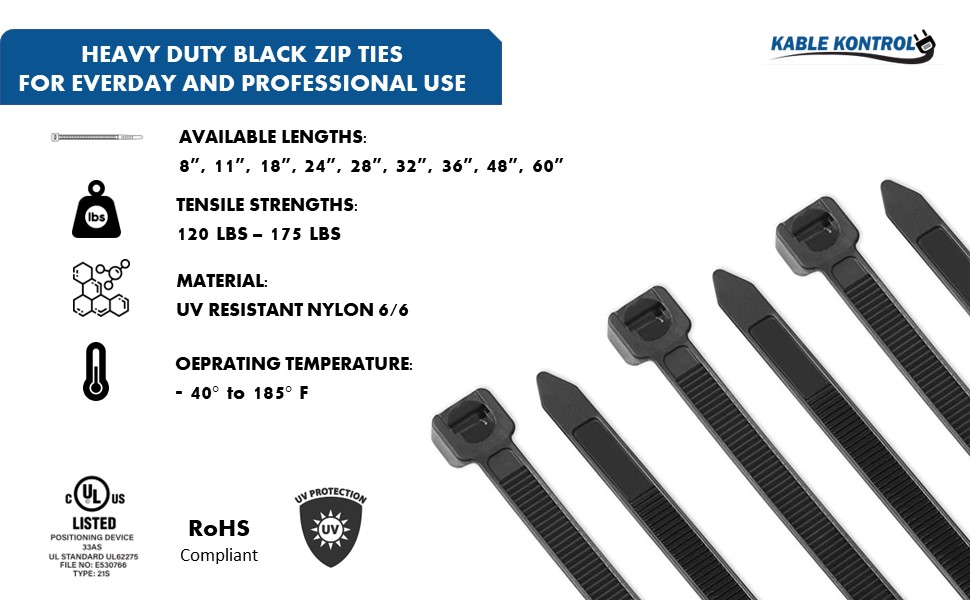 Kable-Kontrol-Black-Zip-Ties-Heavy-Duty-Cable-Ties-Uv-resistant