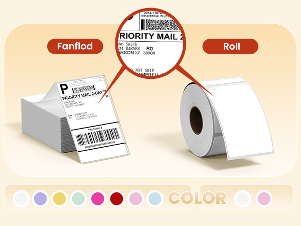 4x6 Thermal Label Printer Paper