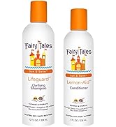 Fairy Tales Swim Shampoo 12oz and Conditioner 8oz for Kids | Made with Natural Ingredients in the...