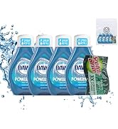 Dawn Platinum Powerwash Dish Soap Spray Refill Fresh Scent 4pk 16 Fl Oz bundled with Heavy Duty S...