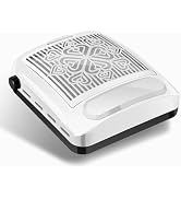 Kylara Nail Dust Collector,100W/4500RPM with Adjustable Vacuum Fan Dust Collector for Beginner DI...