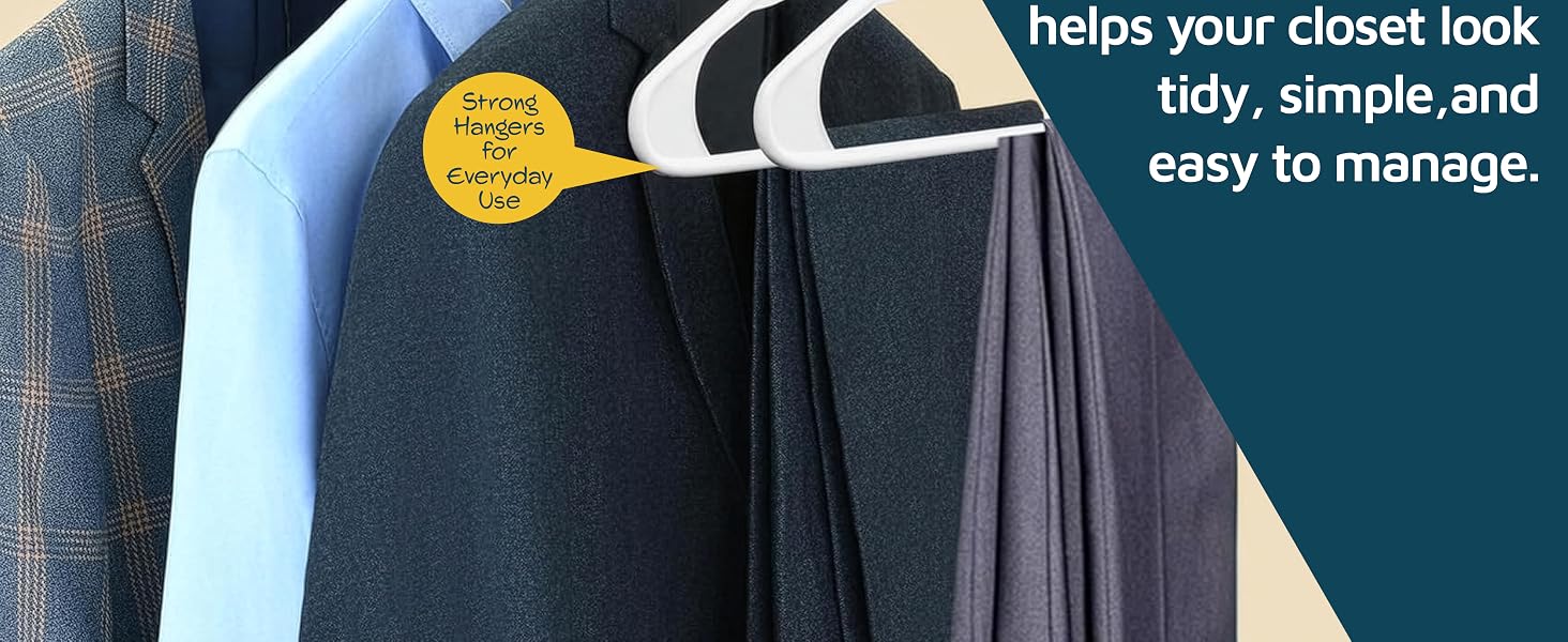 Lifemaster Plastic Clothes Hangers